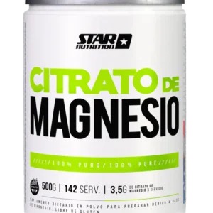 Citrato de Magnesio Sin Sabor - Polvo 500 Gr