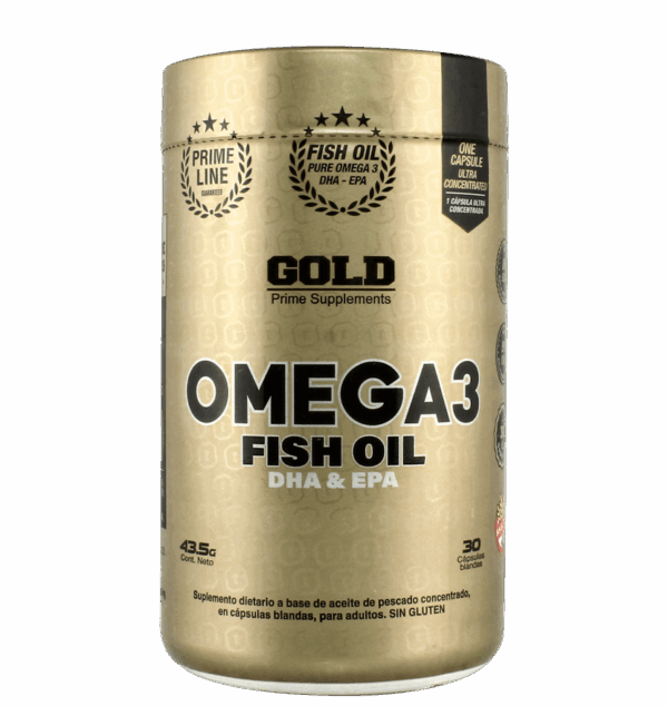 Omega 3 - Fish Oil 30 capsulas ( 30 servicios)